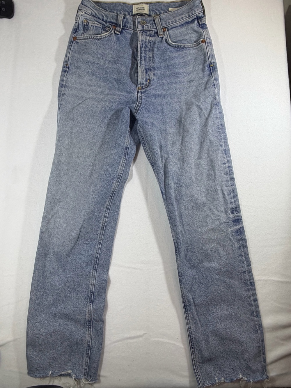 Citizens Of Humanity Light Blue Straight Jeans